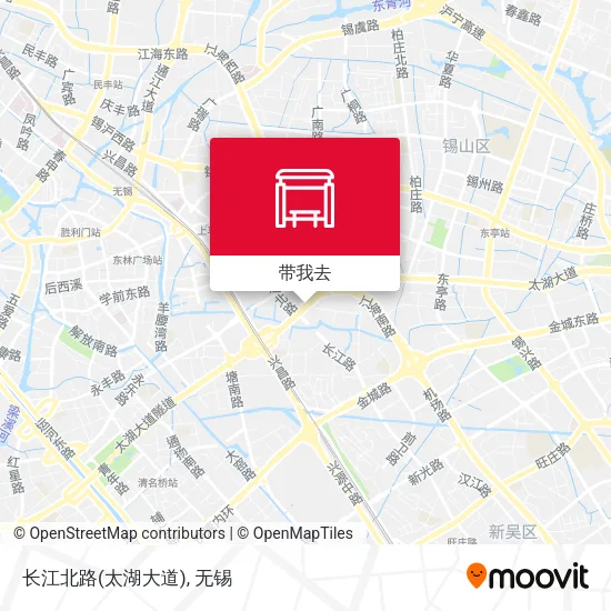 长江北路(太湖大道)地图