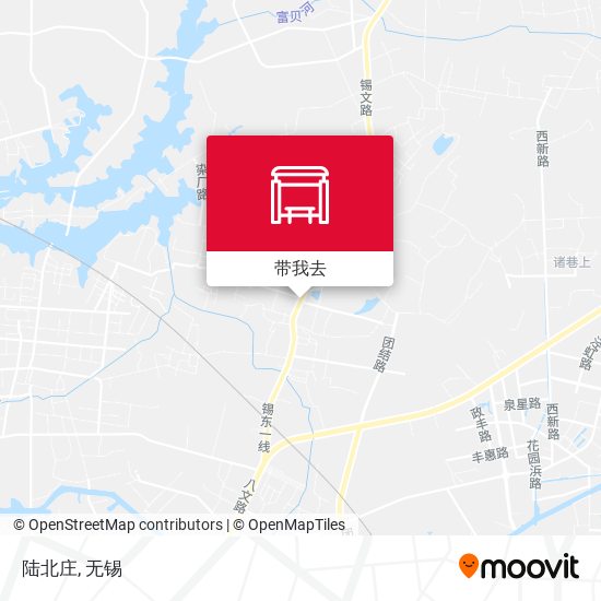 陆北庄地图