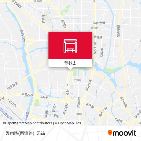 凤翔路(西漳路)地图