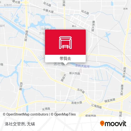 洛社交管所地图