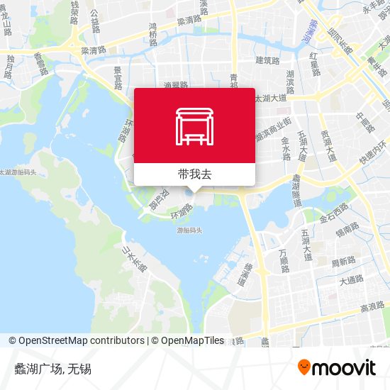 蠡湖广场地图