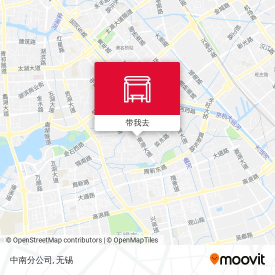 中南分公司地图