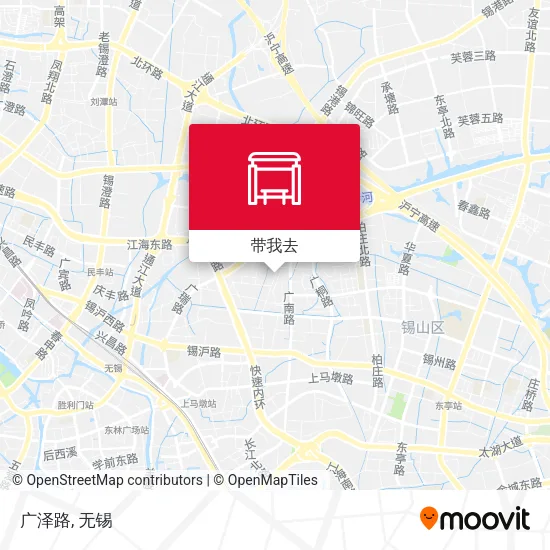 广泽路地图