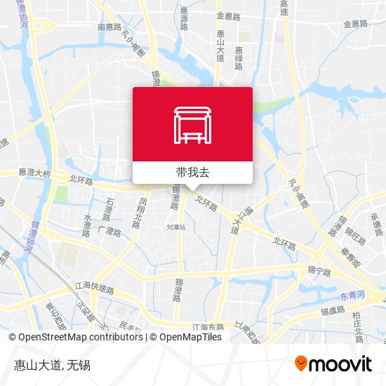 惠山大道地图