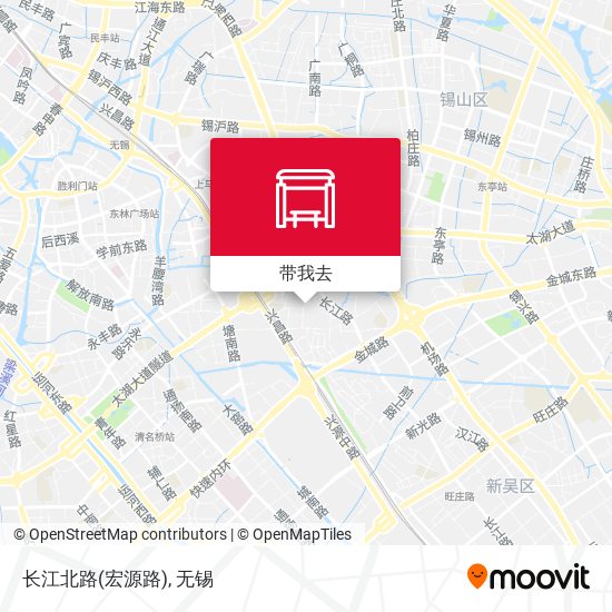 长江北路(宏源路)地图