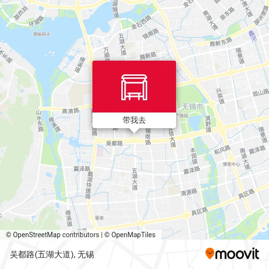 吴都路(五湖大道)地图