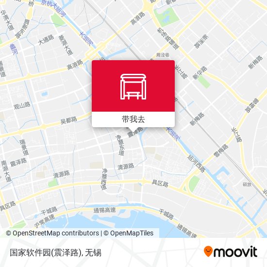 国家软件园(震泽路)地图