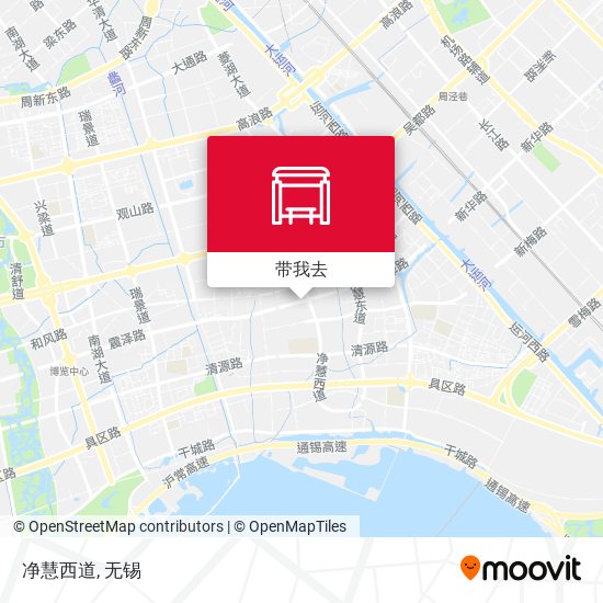 净慧西道地图