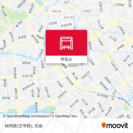 锦明路(文华路)地图