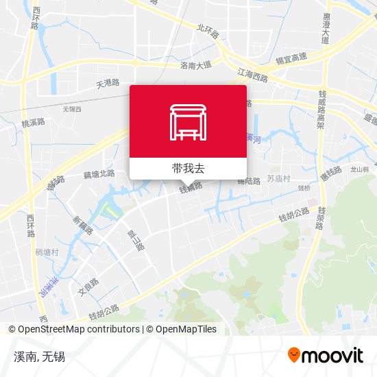 溪南地图