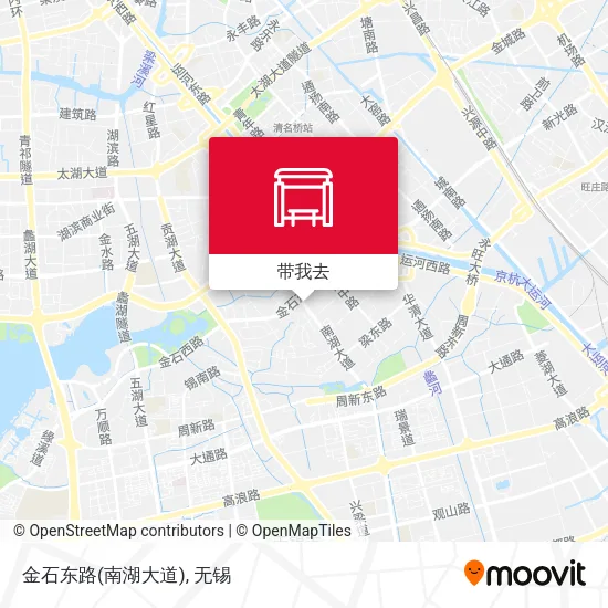 金石东路(南湖大道)地图