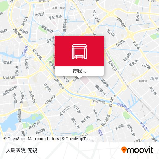 人民医院地图