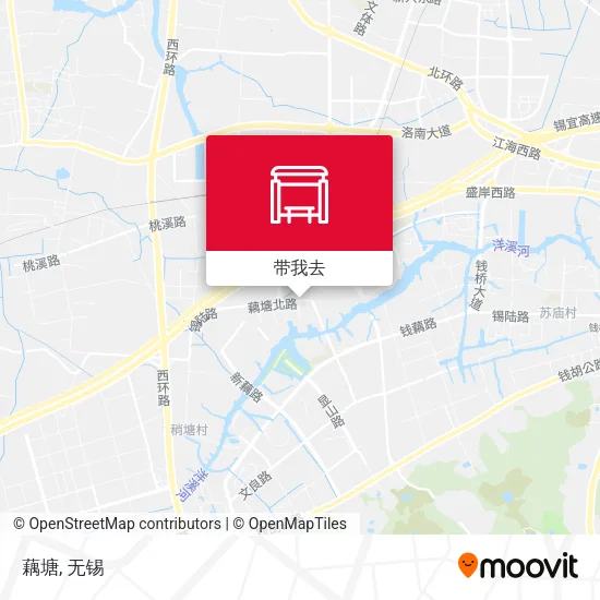 藕塘地图