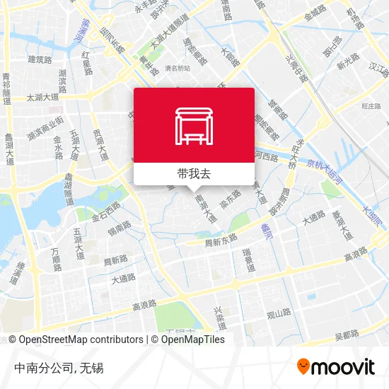 中南分公司地图