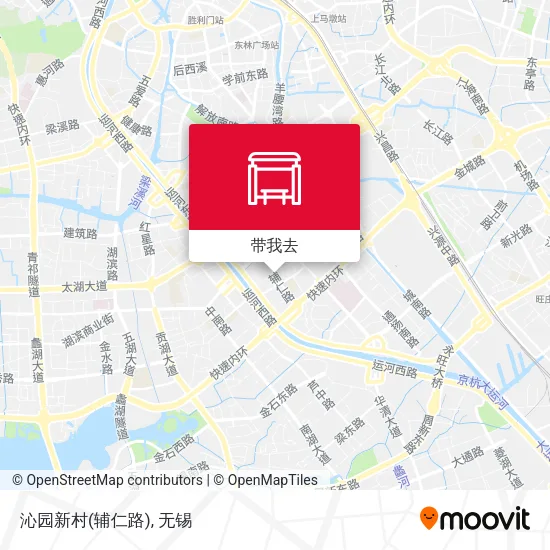 沁园新村(辅仁路)地图