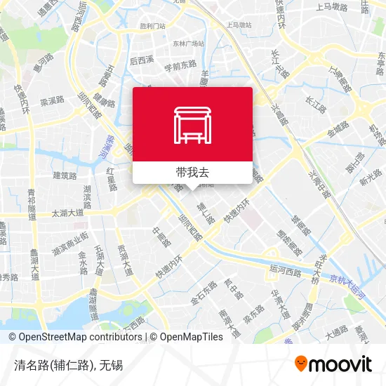 清名路(辅仁路)地图