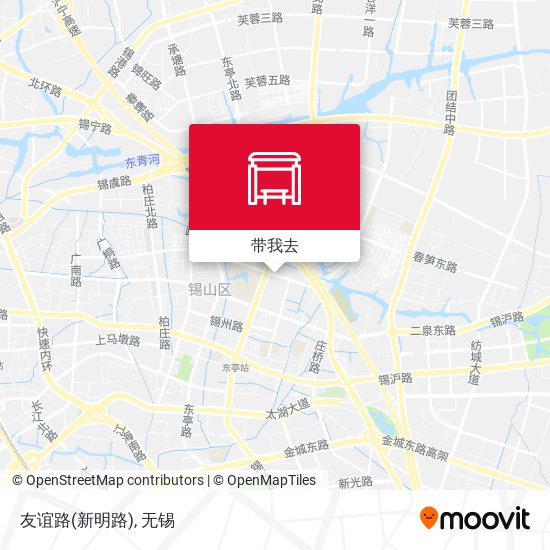 友谊路(新明路)地图