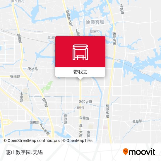 惠山数字园地图