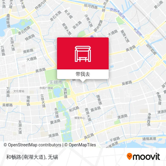 和畅路(南湖大道)地图