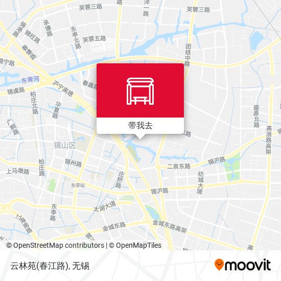 云林苑(春江路)地图
