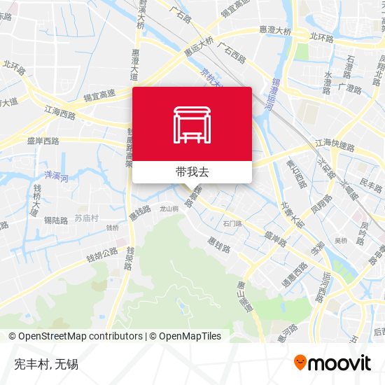 宪丰村地图