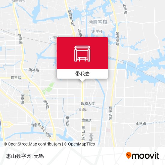 惠山数字园地图