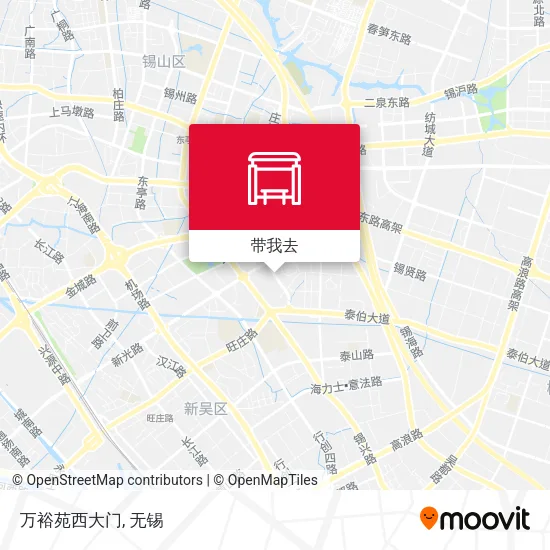 万裕苑西大门地图