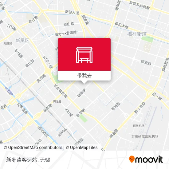 新洲路客运站地图