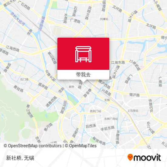 新社桥地图