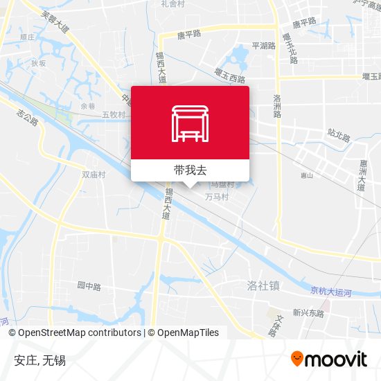 安庄地图