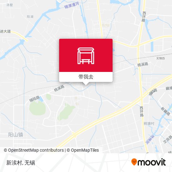 新渎村地图