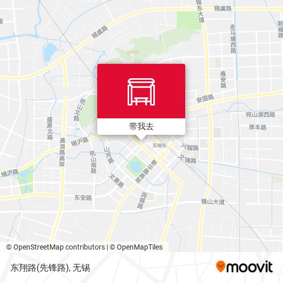 东翔路(先锋路)地图