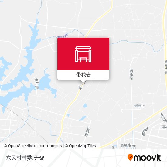东风村村委地图