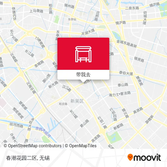 春潮花园二区地图