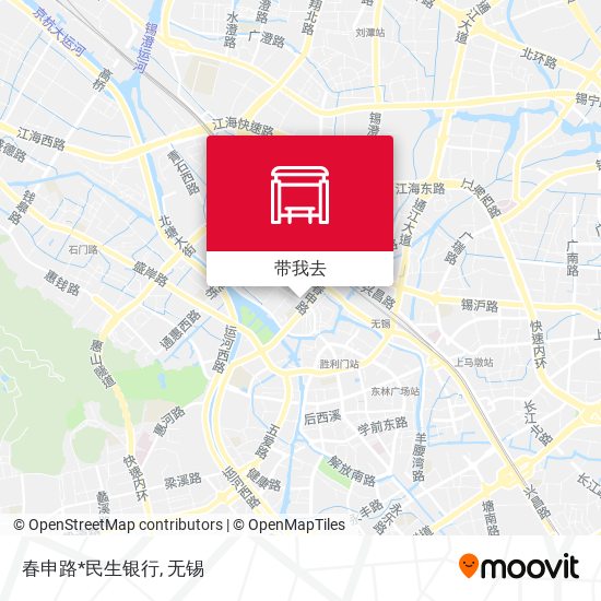春申路*民生银行地图