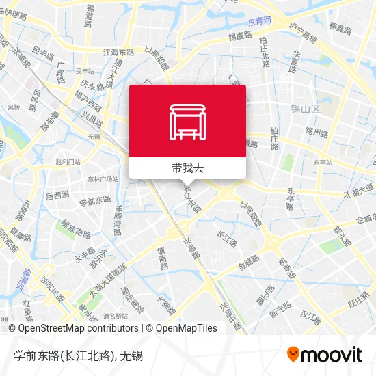 学前东路(长江北路)地图