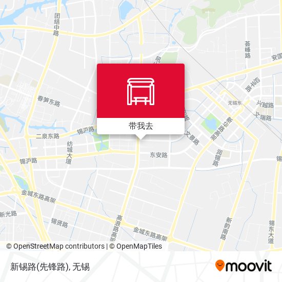 新锡路(先锋路)地图