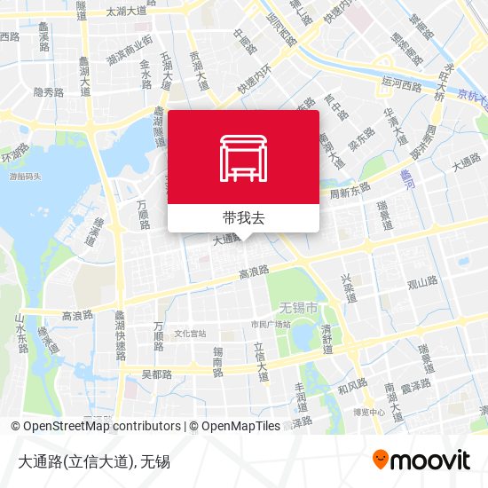 大通路(立信大道)地图