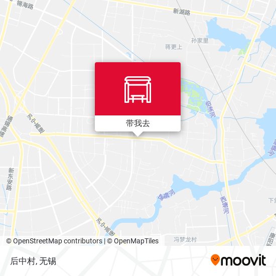 后中村地图