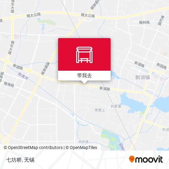 七坊桥地图