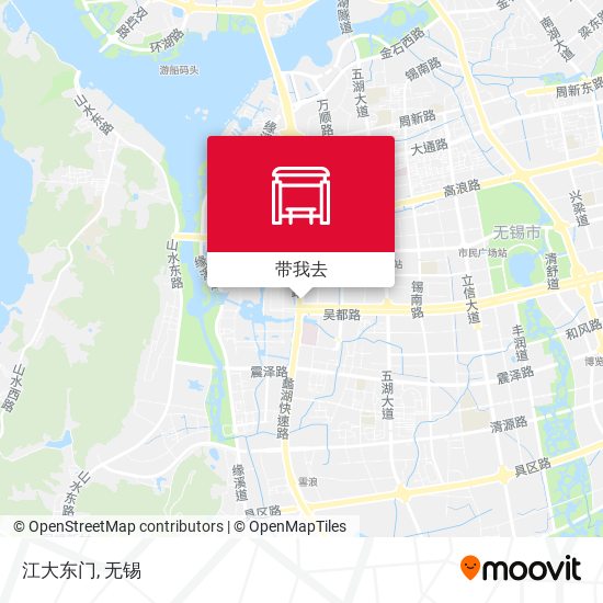 江大东门地图