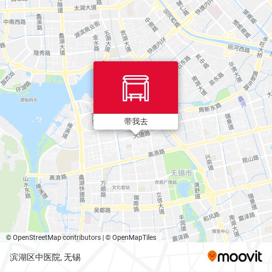 滨湖区中医院地图