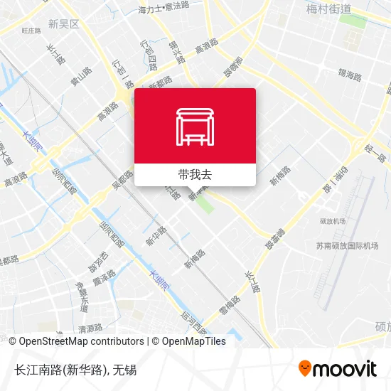 长江南路(新华路)地图