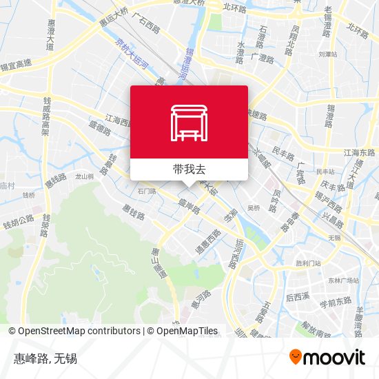 惠峰路地图