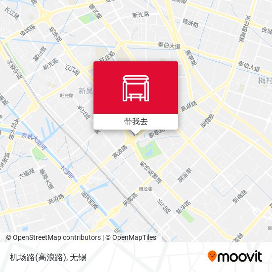 机场路(高浪路)地图