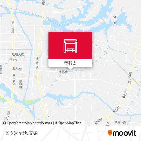 长安汽车站地图