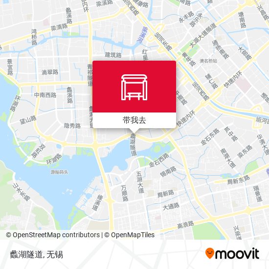 蠡湖隧道地图
