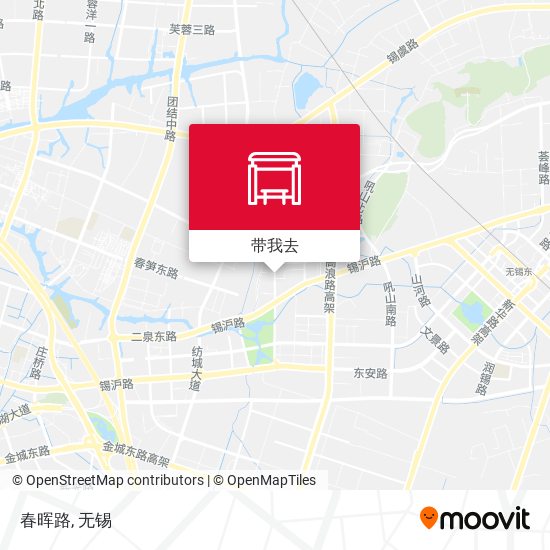 春晖路地图