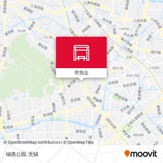 锡惠公园地图
