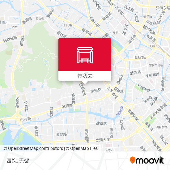 四院地图